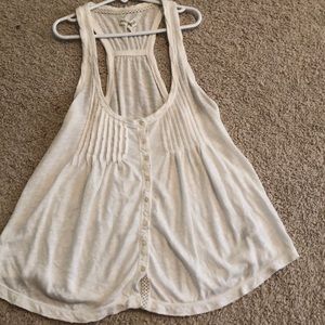 White Aéropostale tank top